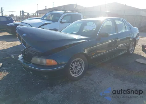 1997 BMW 528I из США, поврежденный, VIN WBADD6322VBW03353